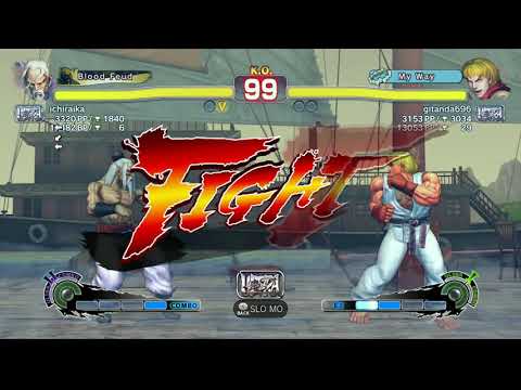 USFIV~ Gen (ichiraika) vs. Ken (gitanda696) HD
