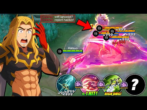 22 KILLS! THIS LANCELOT BRUTAL 1 HIT BUILD IS STILL BROKEN IN SOLO RANK! 😱 (Must Try!) - MLBB