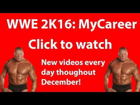 WWE 2K16 MyCareer Trailer