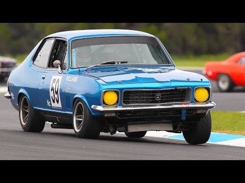 WILD 330HP 1972 HOLDEN TORANA XU1 RACER - ONBOARD!