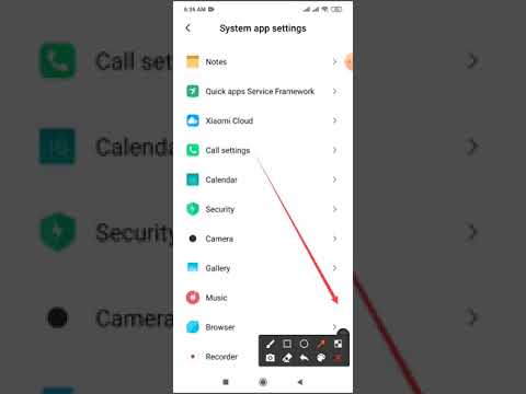 Player sleep time 5 minutes setting on Xiaomi phone