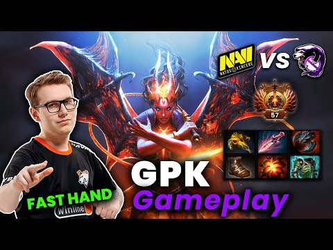 GPK [Queen of Pain] - FULL GAMEPLAY (Na'Vi vs Outsiders)