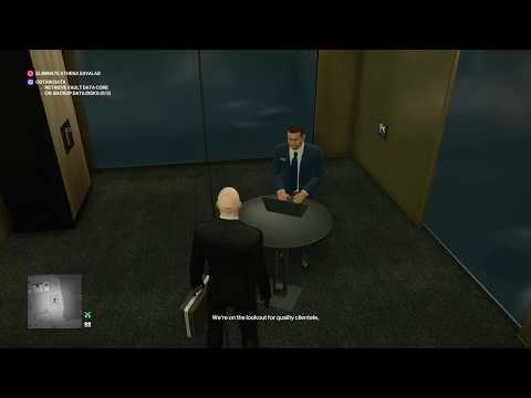 47 Opens A Seven Figure Bank Account - Hitman 2 DLC [Gameplay]