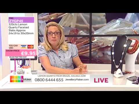 'How to Make Chip and Nugget Jewellery': JewelleryMaker LIVE 9/07/2014