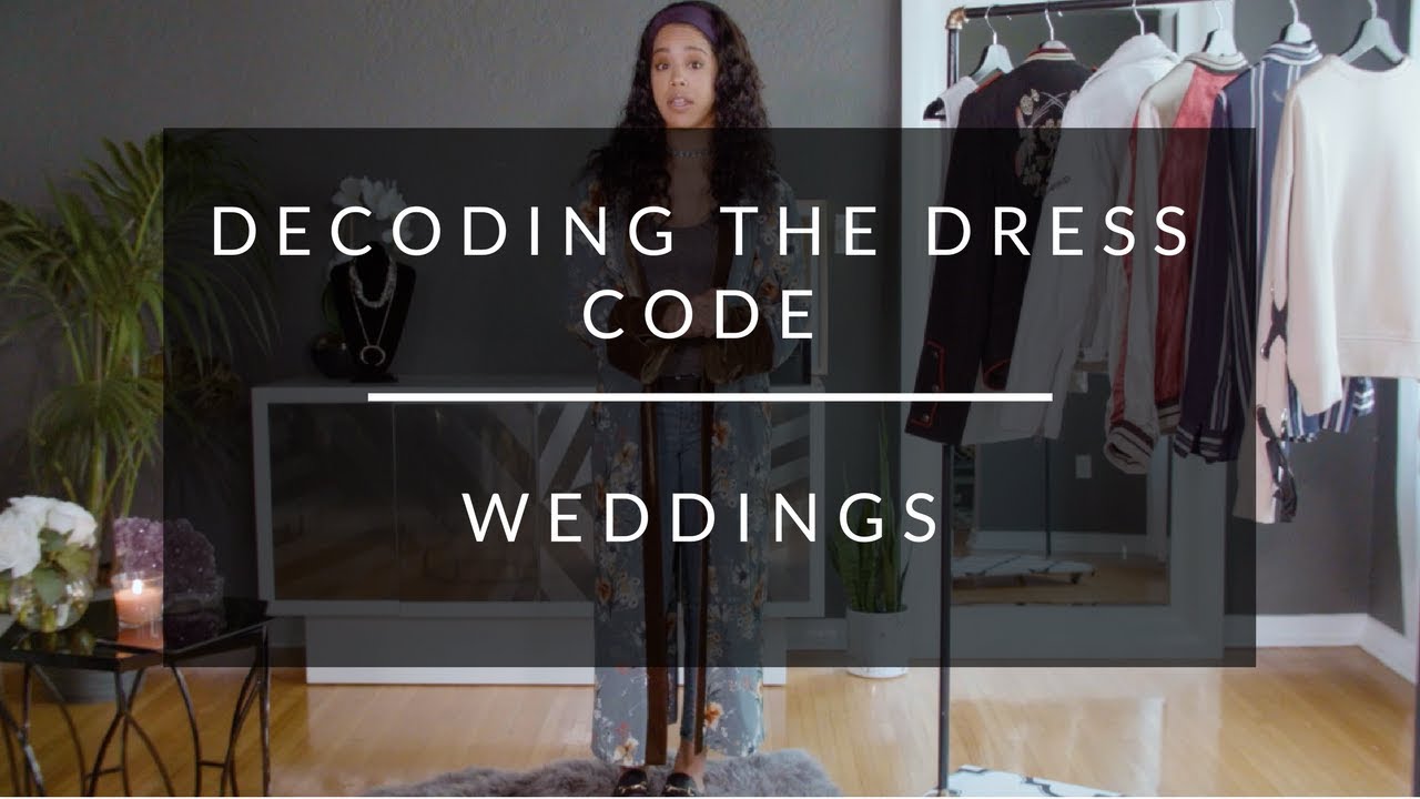 Decoding The Dress Code: Weddings