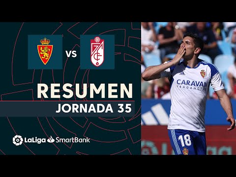 Highlights Real Zaragoza vs Granada CF (1-0)