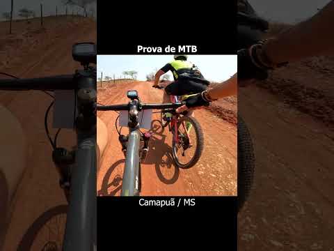 Prova de MTB na cidade de Camapuã / MS