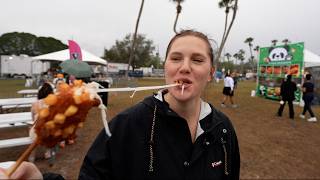 Trying Fun Foods At Panda Fest Orlando & Downtown Winter Garden Day!