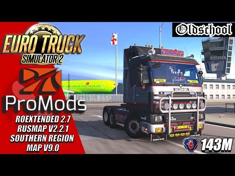 ΔΟΚΙΜΑΖΟΥΜΕ ΤΟΝ PROMODS 2.50(JBX Graphics) | SCANIA 143M WITH SOUND | ETS2