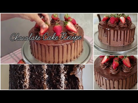 Moist and delicious Chocolate Cake Recipe