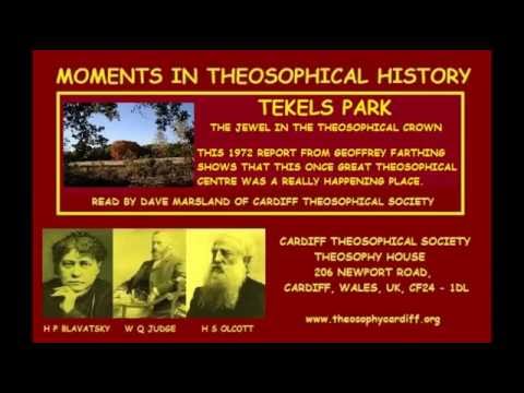 MOMENTS IN THEOSOPHICAL HISTORY :- Tekels Park 1972. A once great Theosophical Centre