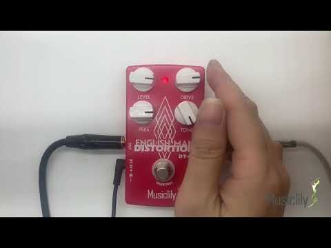 Musiclily Pro Classic English Distortion Pedal Demo (MX2322)