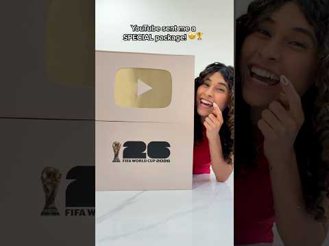 I Got a Package from FIFA x YouTube! 🤩⚽️🏆 #ad @YouTube @fifa #FIFAWorldCup