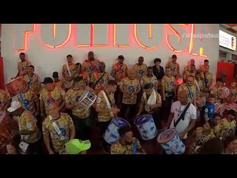 Esquenta da bateria da Beija-flor repique mor Beija-flor Vs  Salgueiro