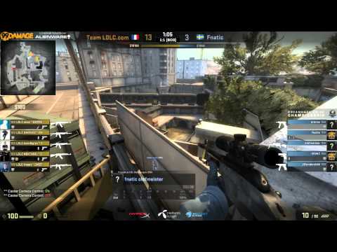 LDLC vs. fnatic | Viertelfinale, DreamHack Winter 2014 | (de_overpass) Map 3 Part 2