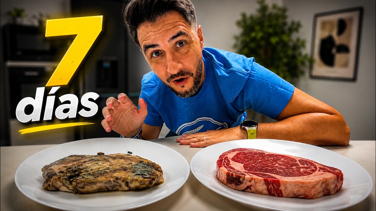 Metí CARNE en 2 Frigoríficos DISTINTOS y paso esto
