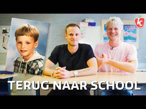 1 DAG TERUG NAAR SCHOOL met GIEL (STUKTV) | Kalvijn
