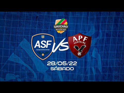 ASF X APF - [AO VIVO AZURRA TV] - Gauchão de Futsal Série B - 2022