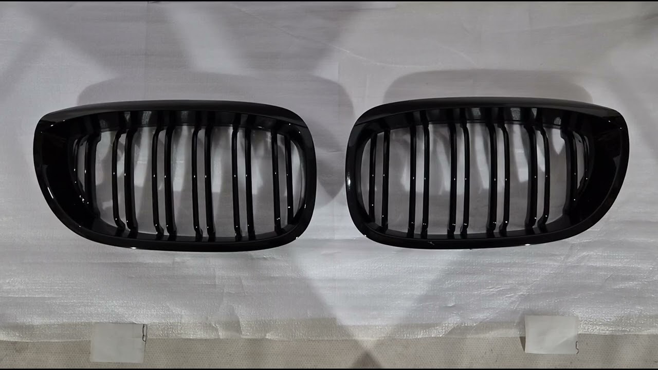 Ноздри M-Look DPT (для Coupe 2003-2006, Черный Глянец) Video 1