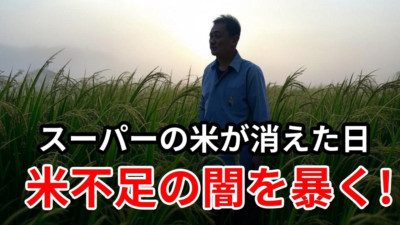 米不足で国民が苦しむ中、日本の米が海外へ…税金の裏に隠された衝撃の真実