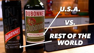 France V.s. U.S.A.: Blind Tasting Two Dubonnet Versions