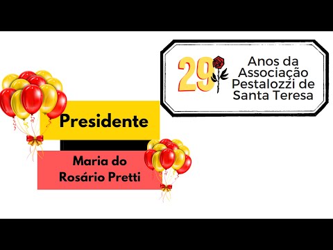 29 ANOS - PESTALOZZI DE STA TERESA - Maria do Rozario Pretti