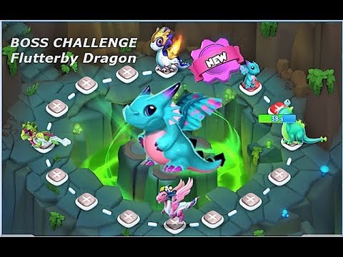 Boss Challenge | New Chrono Divine Event | Flutterby Dragon-Dragon mania legends
