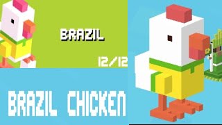 Crossy Road Secret Characters Brazil Chicken - TOPRAK OYUNDA GAMİNG