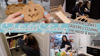 PREPPING THE HOUSE BEFORE MY IN-LAWS COME OVER // Get It All Done With Me Today! + Pumpkin Cookies