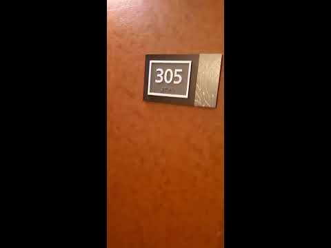 October 8, 2020 Residence Inn San Juan Capistrano/Dana Point. Room 305 Inspecting the refrigerator