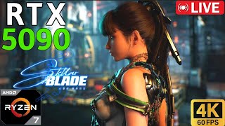 🔴 LIVE : Stellar Blade PC (4K60) - 100% Story Mode Pt 1 🔴 RTX 5090
