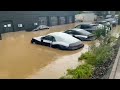 Porsche Centre Heilbronn Flooded
