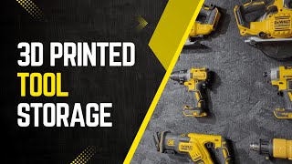 The Ultimate 3D Printed Tool Wall! DeWalt and Everyone Else!