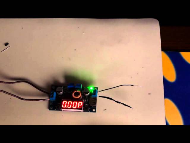 Vídeo relacionado con AptoFun 75W 5A DC-DC Adjustable Step Down Buck Module With Voltmeter Copper Pillars (C6B3) /DC-DC Step Down Power Module 4V-38V to 1.25V-36V 5A Voltmeter Adjustable