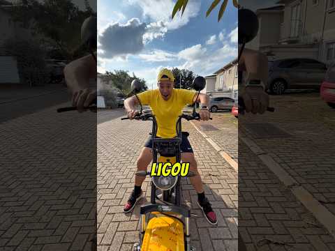 MINHA NOVA MOTO