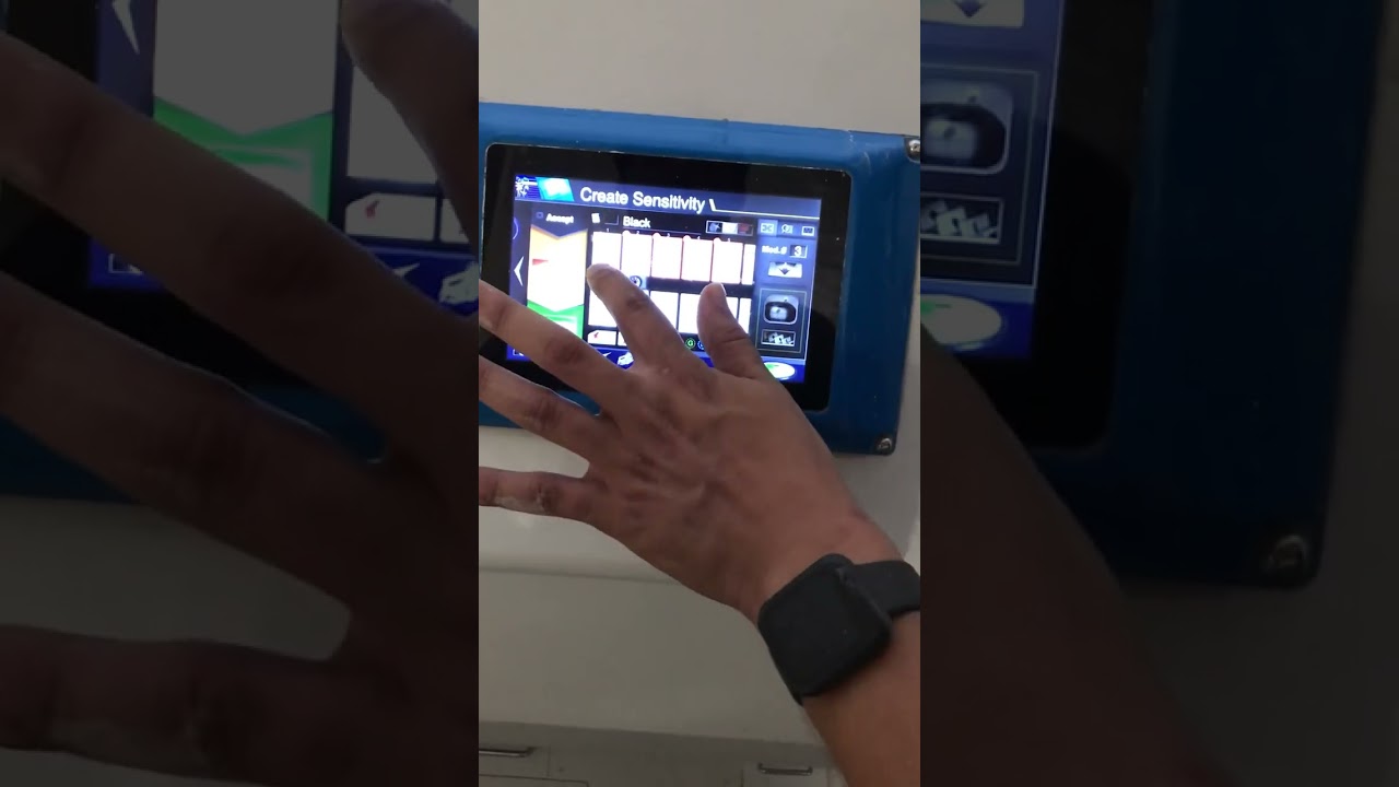 Creating Sensitivity sortex setting 