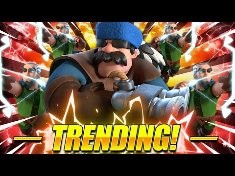 IMPOSSIBLE TO DEFEND THIS!! HOT TRENDING DECK IN CLASH ROYALE!!