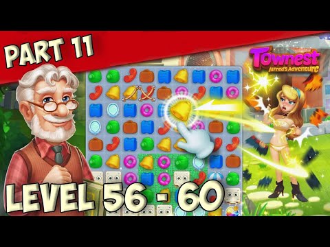 Townest Alfred's Adventure Level 56 - 60 [ Gameplay Story ] Part 11 HD