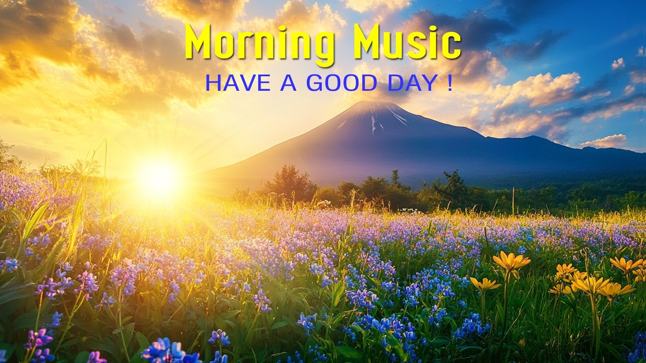 BEAUTIFUL MORNING MUSIC - Wake Up with New Positive Energy - Morning Meditation Music For Relaxation