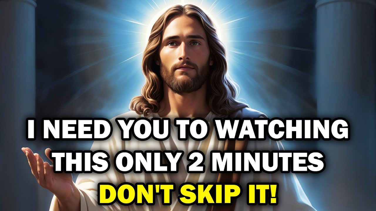 2 MINUTES IS WHAT GOD WANTS TO HEAL YOU TODAY | God Says | God Message | God's Daily Blessing