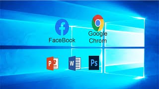 how to get app icon on desktop home screen windows 10 and create shortcut for any application laptop