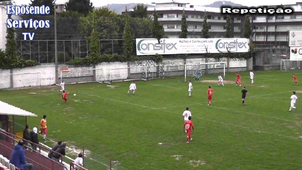 Esposende 1 _ Merelinense 3_ jogo em Esposende