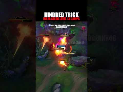 Kindred Jungle clear trick
