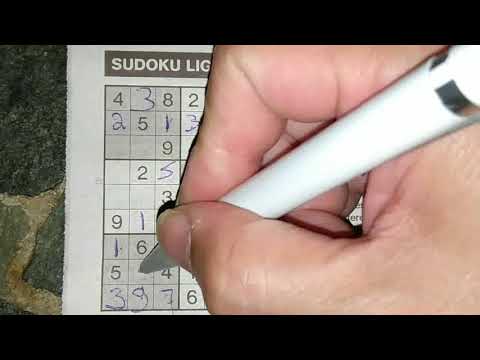 Double pleasure with this Light Sudoku puzzle (with a PDF file) 09-06-2019 part 1 of 2