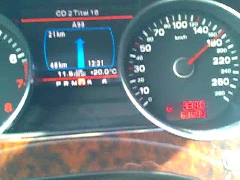 Audi A8L W12 200Km/h