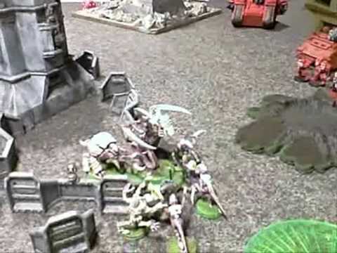 40K Video Tyranids vs Blood Angels