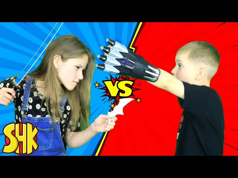 Batman vs Black Panther? SuperHero Kids Comics