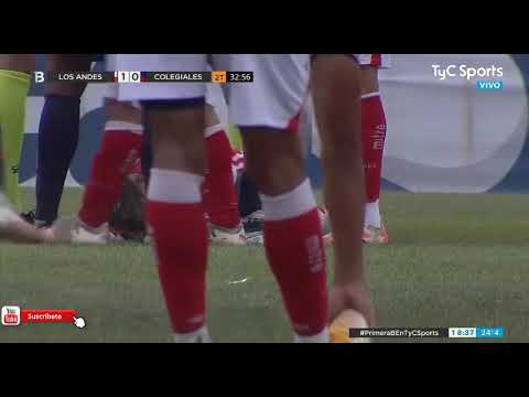 Los Andes 1 // Colegiales 0 (Primera B - Semifinal ida)