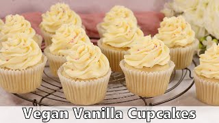 Vegan Vanilla Cupcakes Recipe