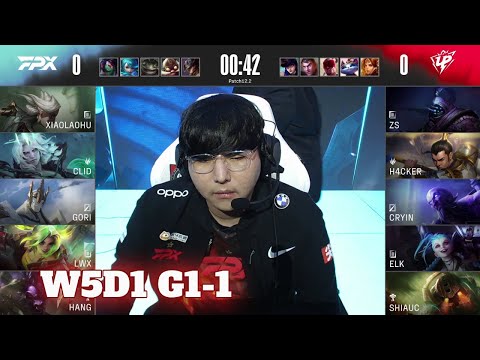 FPX vs UP - Game 1 | Week 5 Day 1 LPL Spring 2022 | FunPlus Phoenix vs Ultra Prime G1